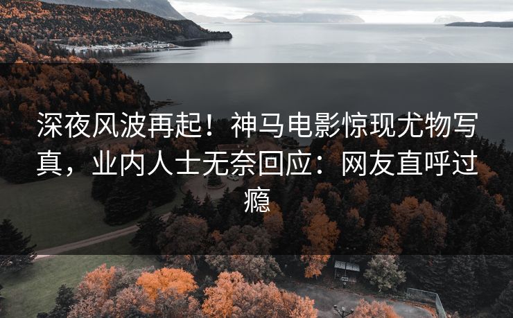 深夜风波再起！神马电影惊现尤物写真，业内人士无奈回应：网友直呼过瘾